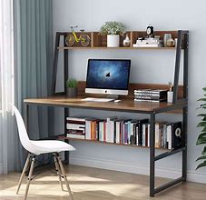 Image result for Computer and Printer Desks for Small Spaces