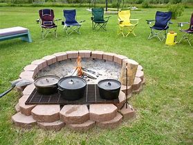 Image result for DIY Outdoor Fire Pit Grill