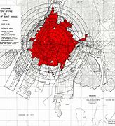 Image result for Map of Hiroshima Epicenter