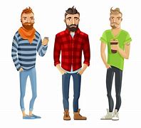 Image result for Hipster Cartoon