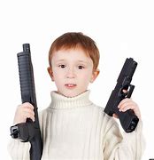 Image result for Child Holding Gun