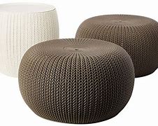 Image result for Small Outdoor Ottoman