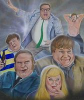 Image result for Chris Farley Tribute T-Shirt
