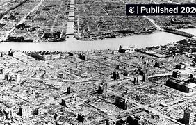 Image result for Firebombing of Osaka