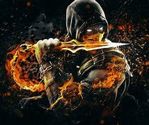 Image result for Mortal Kombat Scorpion Mobile Wallpaper