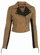 Image result for White Faux Leather Jacket