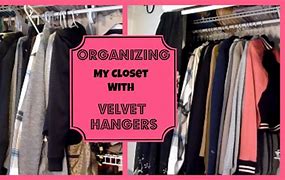 Image result for Velvet Hangers Closet Makeover