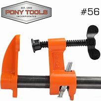 Image result for Pony 3/4in Pipe Clamp In Orange | 50