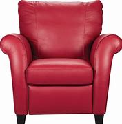 Image result for Red Leather Recliner Chair