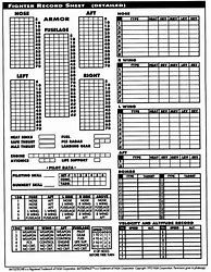 Image result for BattleTech Mech Record Sheets