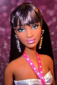 Image result for African American Barbie with Afro