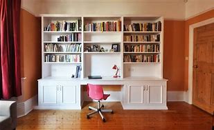 Image result for Bookcase Desk