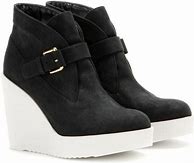 Image result for Tall Wedge Snow Shearling Boots Stella McCartney