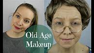 Image result for Old Person Makeup