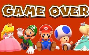 Image result for Super Mario 3D World Game Over All Characters