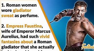 Image result for Facts About Roman Gladiators