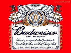 Image result for Budweiser Beer Bottle Label