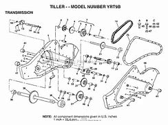 Image result for Craftsman Rear Tine Tiller Transmission