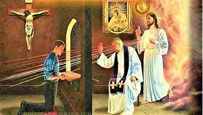 Image result for images catholic confessional