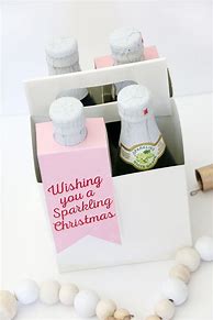 Image result for Sparkling Cider Christmas Tag