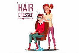 Image result for Beauty Salon Hair Stylist Cartoon