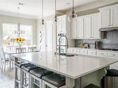 Image result for Traditional White Kitchen Cabinets