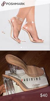 Image result for Fashion Nova Clear Shoes
