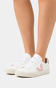 Image result for Veja Campo Trainers White and Navy Blue Leather