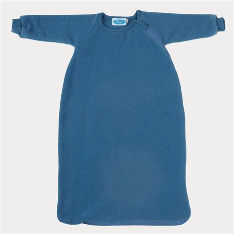Merino Wool Fleece Sleeping Bag with Arms   Baby sleeping bag in 100%  