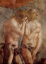 Image result for images garden of eden expulsion medieval paintings