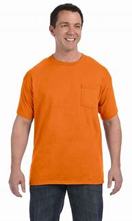 Image result for Orange T-Shirt Men