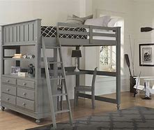 Image result for Student Loft Bed with Desk
