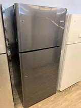 Image result for 18 Cu FT Black Stainless Refrigerator