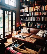 Image result for Masculine Home Office Library