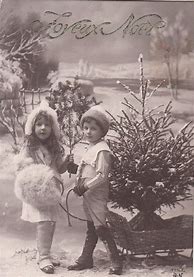 Image result for Vintage French Postcards Christmas