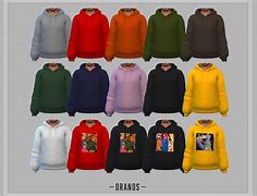 Image result for Oversized Hoodie Sims 4 CC