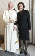 Image result for Pope Francis and Pelosi Biden