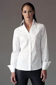 Image result for Women's Classic White Shirt