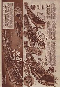 Image result for Vintage Sears Catalog Train Ads