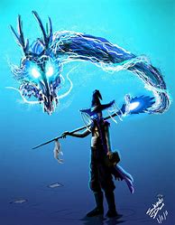Image result for Blue Wizard Art