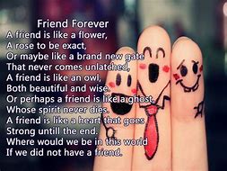 Image result for Short Poems About Friendship