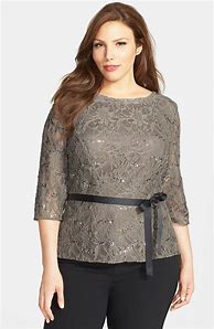 Image result for Plus Size Formal Blouses