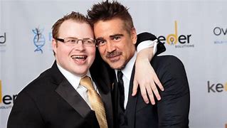 Image result for Colin Farrell Son Angelman Syndrome