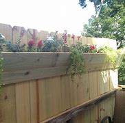 Image result for Living Privacy Fence Planter