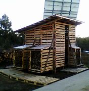 Image result for Wood Shed From Pallets