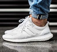 Image result for Men's Adidas Ultra Boost Alphaskin Cloud White