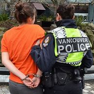Image result for Red Jacket Girl Fighting Handcuffed