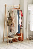 Image result for Wood Clothes Rack