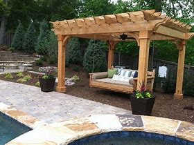 Image result for Pergola with Swing