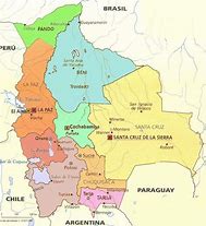 Image result for El Mapa De Bolivia